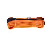 Câble de treuil Double tressé 10 mm x 50 m, câble Plasma Universel for Gros véhicules Tout-Terrain et camions Léger et Plus résistant à l'abrasion