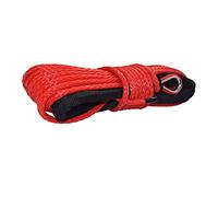 Câble de treuil, RODE 1/4 "* corde de treuil synthétique de 50 pieds, corde à plasma, accessoires de treuil de VTT, câble de treuil, corde for treuil de VTT