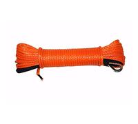 Câble de treuil synthétique orange 4mm * 15m, accessoires VTT UTV, corde Kevlar, à plasma Léger