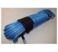 Câble de treuil synthétique rechange bleu 11mm * 30m 7/16 ", corde bateau, hors route