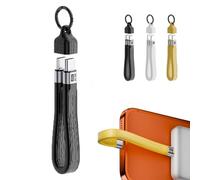 Câble de type C 240 W 80 Gbit/s, C femelle TOC femelle adaptateur flexible avec porte-clés, câble de charge et de transfert de données rapide en silicone souple tressé pour ordinateur portable