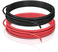 Câble de véhicule DCSk - 2,5 mm² - 20 m - FLRY B asymétrique - 2,5 mm² - Câble automobile - Toron - Set de couleur rouge/noir - 2,5 mm²
