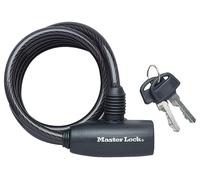 Antivol de vélo et trottinette - câble s'enroulant à clé - 1,80 m MASTER LOCK
