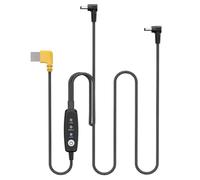 Câble de ventilateur USB avec deux sorties | Inline Cordon tressé haut moyen bas de 95 cm pour systèmes de vêtements compatibles