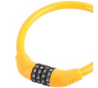 CâBle De Verrouillage De VéLo, Haute SéCurité, NuméRo à 4 Chiffres, CâBle Antivol Pour VéLo En Plein Air, Orange
