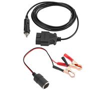 Câble d'économie de mémoire de 12 V, source d'alimentation d'urgence OBD II, conserve les codes des véhicules, installation facile pour le remplacement de la batterie