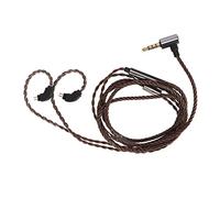 Câble D'écouteur 3,5 Mm, Câble de Remplacement D'interface de Connecteur 2 Broches 0,78 Mm, avec Câble D'extension pour Casque Micro, pour Casque D'interface 2 Broches, pour Weston 1964 UE3X UE18 W4R,