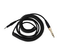 Câble D'écouteur étendu, Prise Plaquée Or de 6,5 à 3,5 Mm, Cordon pour Casque Compatible avec ATH M50x M40x M70x, Longueur 160 Cm