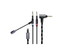 Câble D'Écouteur HFM04 avec Microphone en Métal Omnidirectionnel HD pour pour HE400SE Sundara Arya Ananda Deva Pro MEZE HFM04