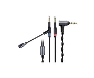 Câble D'Écouteur HFM04 avec Microphone en Métal Omnidirectionnel HD pour pour HE400SE Sundara Arya Ananda Deva Pro MEZE HFM04