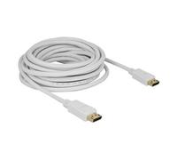 Delock - Câble d'écran - DisplayPort (M) pour DisplayPort (M) - DisplayPort 1.2 - 7 m - blanc