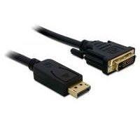 Cable Delock Compatible Dp 1.1 - Dvi 24+1 5m Schwarz