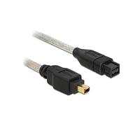 Câble DeLOCK FireWire A/B 3.0m Gris Connecteurs Mâle/Mâle - Référence 82594 - Longueur 3 mètres