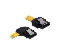 Câble DeLOCK SATA I 30cm - Référence 82492 - Longueur 0.3m - Connectique SATA Standard - Couleur Jaune