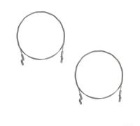 Câble d'embrayage 115-5682 pour Toro 53,3 cm pour Power Clear, pour 621ZR pour souffleuse à neige 621ZE 94-9949 câble de rechange 1155682 (2 pièces)