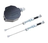 Câble d'embrayage de cascade, système d'économiseur en aluminium facile à tirer pour la plupart des motos, VTT, cascades, systèmes d'économiseur en aluminium pour la plupart des motos et VTT