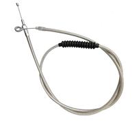 Câble d'embrayage pour Harley XL 1200V pour Sportster 1200C 2011-2015 Accessoire Moto Câble d'embrayage Tressé en Acier Inoxydable 63 Pouces 160 CM