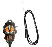 Câble d'Embrayage pour Moto - Câble d'Accélérateur Motocyclette,Connecteur Rapide Antivol Adaptable pour Secteur Portail Voiture Marine Extérieur Remorque