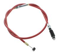 Câble d'embrayage rouge QAZAKY 88,9 cm compatible 50cc-150cc ATV Quad Scooter Go Kart Pit Dirt Mini Bike Tricycle 4 Roues Dune Buggy TaoTao Buyang Coolsport Baja
