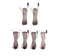 Câble d'enceinte 6x Pcs Red Gray Speaker Sound Wires Cords Cables Compatible With Sony Home Cinema Theater System