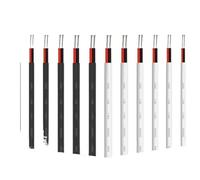 Câble d'enceinte extérieur 12 V de 3 mètres - Câble rond gainé PVC flexible for projets audio et d'éclairage basse tension(Black,22AWG)