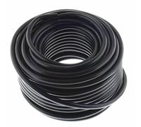 Câble d'enceinte rond 2 x 2,5 mm² - Noir - 25 m - CCA - Câble d'installation PA - Câble audio - Câble d'enceinte