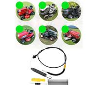 Câble d'engagement de pont pour Troy-Bilt et pour tondeuse Craftsman, pièce de rechange compatible avec tracteurs autoportés de 106,7 cm et 116,8 cm, 946-04173E 746-04173B