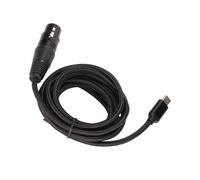 Câble D'Enregistrement de Microphone de Type C, Câble USB C Vers XLR Femelle, Câble de Microphone USB C à Faible Bruit, HIFI Branchez et Jouez, A