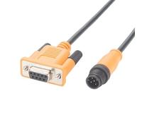 Câble d'enregistreur de données CAN Bus M12 A 5 broches mâle vers DB9 femelle IP67 NMEA2000 M12 vers D-Sub 9 broches RS232 convertisseur série pour CANOpen DeviceNet RS485 (1 m)