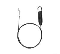 Câble d'entraînement d'embrayage pour Craftsman, pour Troy, pour machines de cour, pour Yard Man et pour souffleuses à neige Husky - Courbe en Z de 114,8 cm avec extrémité à ressort, remplacement pour