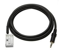 Câble d'entrée Audio Auxiliaire 3,5 mm Interface Musique en Voiture Adaptateur Connecter MP3 Compatible avec Volkswagen Samsung Galaxy, HTC One, Huawei, Xperia, Lumia, LG RCD210 RCD310 RCD510