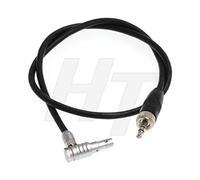 Câble d'entrée audio coaxial TRS vers 00B 5 broches 3,5 mm pour caméra ARRI Alexa Mini Z Cam E2 Sony UWP D11 (collier verrouillé 3,5 mm vers RA 5 broches)