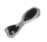 Câble d'entrée MIDI vers USB Interface MIDI, clavier de Piano professionnel vers PC / ordinateur portable / Mac cordon adaptateur MIDI pour Studio de musique à domicile