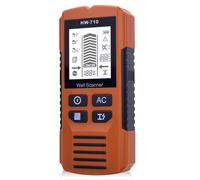 Cable Detector,5 in 1 Wall Scanner Detector,Multifunctional Stud Detector with LCD Display and Sound Alarm,Electronic Measuring Instrument for Non-Ferrous Metal Cables
