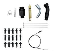 Câble d'étranglement et kit de piston de valve de démarrage Honda TRX350 pour Rancher 350 FM 2000-2006, robuste pour pièces de VTT pour restaurer l'accélérateur pour une réponse et une fiabilité de