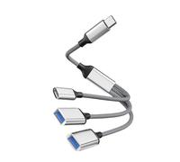 Câble D'expansion USB - Câble De Données Multiple, Adaptateur D'alimentation, Connexion USB Courte | Disposition De La Connectivité Du Dispositif Stable, Réglage De La Solution De Charge