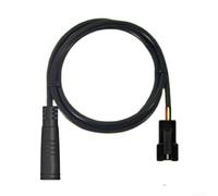 Câble d'extension 3 Broches Vélo Électrique Connecteur Étanche Mâle à Femelle for Accélérateur Ebike, Capteur Hall et PAS, 870mm Adaptateur de Vitesse(Female to SM male)