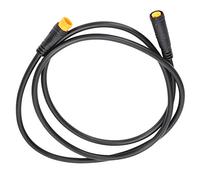Câble d'extension 3P, 87 cm/34.3in étanche connecteur 3pin Adaptateur de Conversion câble Accessoire pour vélo électrique(Male to Female)
