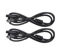 Câble d'Extension 4Pin 1m, 2PCS, Câble d'Alimentation et Données avec Anneau Magnétique, Compatible Système d'Alimentation Lite pour Imprimante 3D Lab A1 et A1 Mini - Transmissio