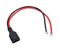Câble D'extension 50A 8AWG 0,5m 1,64FT 51,2V 100Ah | Cordon de Charge Bidirectionnel, Résistant à la Chaleur jusqu'à 100 °C, pour Batterie EcoFlow 2 2 3 3 Plus et WAVE 3