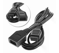 Câble d'extension 9 broches 18 m (6 pieds) de haute qualité pour manettes Sega Genesis 2