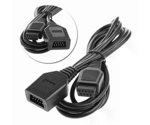 Câble d'extension 9 broches 18 m (6 pieds) de haute qualité pour manettes Sega Genesis 2