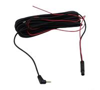 Câble d'extension à 5 broches de 9 à 9,2 m pour caméra de recul DVR de voiture - Cordon vidéo de 2,5 mm avec revêtement thermoplastique - Alimentation 12 V pour enregistreur de conduite - Noir