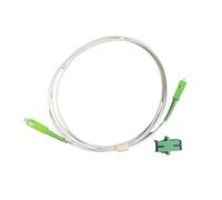 Câble d'extension à fibre optique blindé 2 m SC/APC-SC/APC en acier for intérieur FTTH monomode