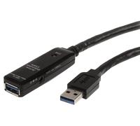 Câble D'Extension Actif USB 3.0 A Mâle À Femelle, 3M Noir - USB3AAEXT3M