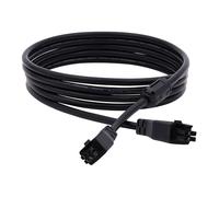 Câble d'extension AMS HUB, 78,74", 6 broches, pour imprimante 3D Bambu Lab X1/P1, 22 AWG, fil de cuivre haute pureté avec câble de filtre magnétique pour imprimante 3D P1P/P1S/X1C/X1/X1E