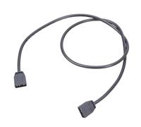 Câble d'extension ARGB 30/60 cm 3 broches 5 V pour carte mère ARGB pour boîtier d'ordinateur Câble d'extension d'effets d'éclairage
