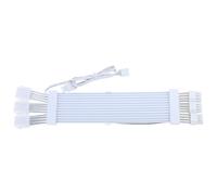 Câble d'extension ARGB ATX24Pin GPU 8PinX2,8PinX3-Blanc 3x8p
