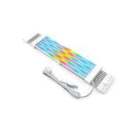 Câble D'Extension ARGB de Haute Qualité Strimer ATX 24 Broches PCI-E en Silicone Souple Pliable 5 V ARGB Neon