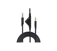 Câble d'extension audio 2M avec contrôle du volume pour casque de jeu Logitech Astro A10 / A30 / A40